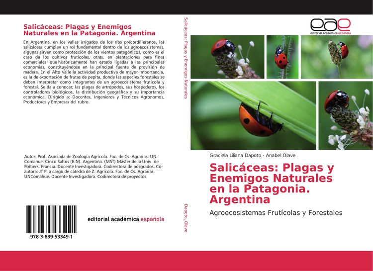 Produktbild: Salic&aacute;ceas: Plagas y Enemigos Naturales en la Patagonia. Argentina