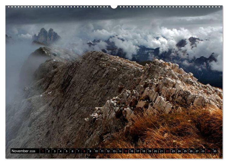 Produktbild: WETTER-LANDSCHAFTEN (hochwertiger Premium Wandkalender 2026 DIN A2 quer), Kunstdruck in Hochglanz