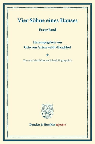 Produktbild: Vier S&ouml;hne eines Hauses.