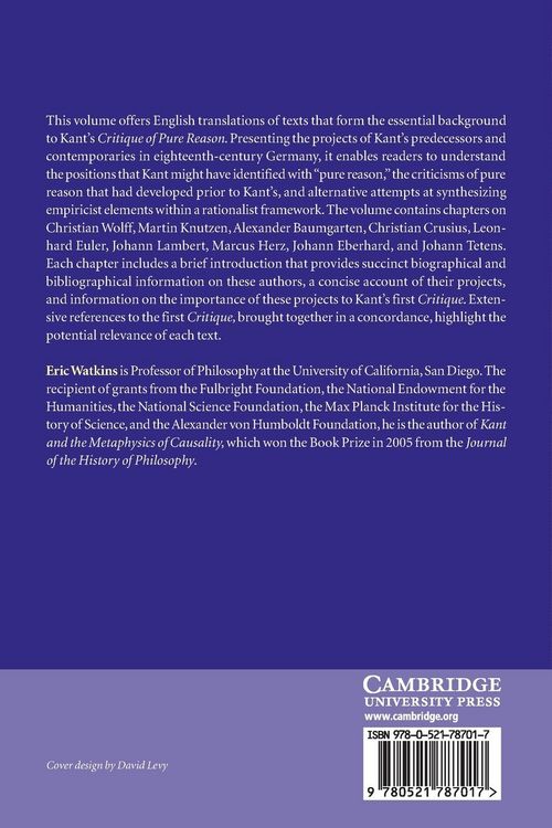 Produktbild: Kant's Critique of Pure Reason