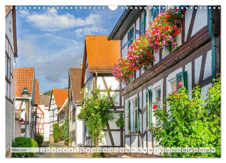 Produktbild: Bad Nauheim Impressionen (Wandkalender 2026 DIN A3 quer), CALVENDO Monatskalender