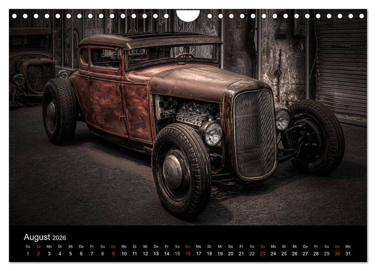 Produktbild: Custom Cars - Autos die begeistern (Wandkalender 2026 DIN A4 quer), CALVENDO Monatskalender