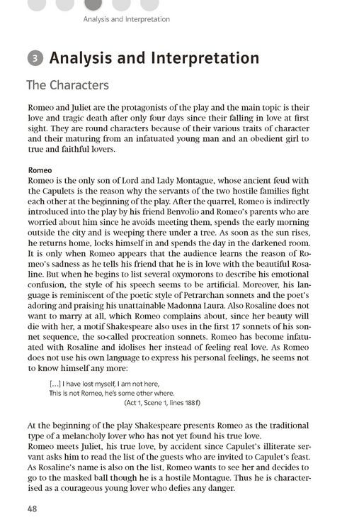 Produktbild: Lekt&uuml;rehilfen William Shakespeare 'Romeo and Juliet'