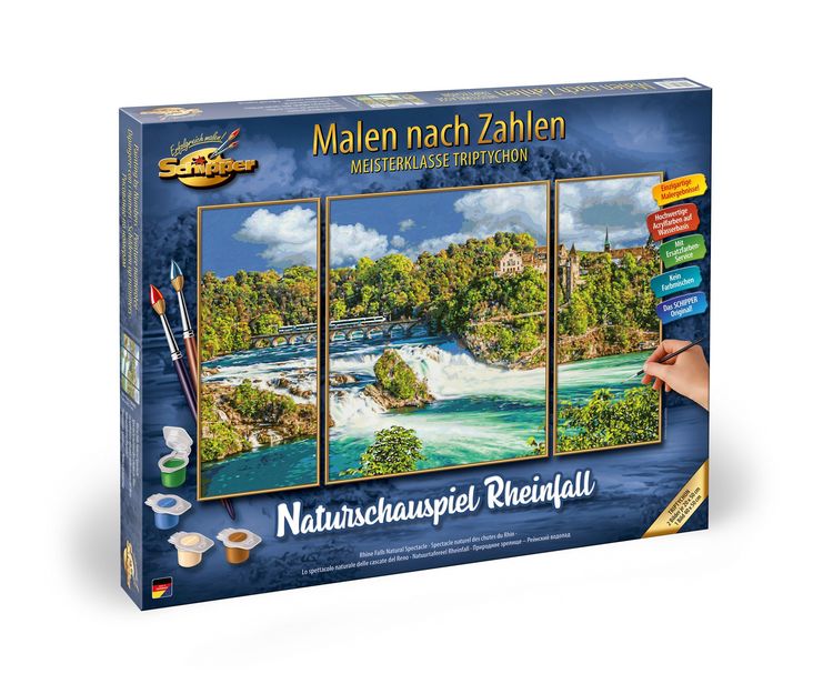 Produktbild: Malen nach Zahlen - Naturschauspiel Rheinfall