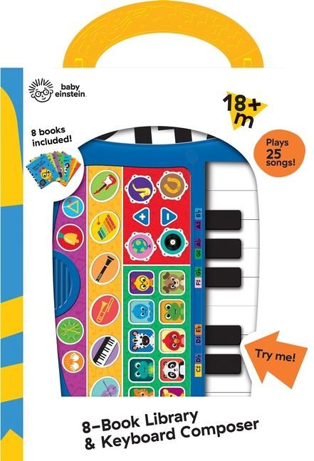 Produktbild: Baby Einstein: 8-Book Library & Keyboard Composer Sound Book Set [With Keyboard]