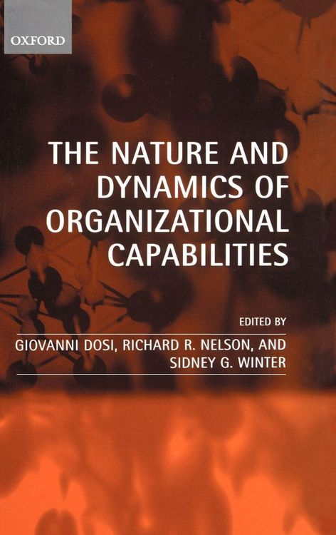 Produktbild: The Nature and Dynamics of Organizational Capabilities