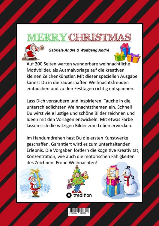 Produktbild: MEGA MALBUCH - 300 SEITEN WUNDERBARE WEIHNACHTSMOTIVE - WITZIGE THEMEN - SANTA CLAUS - SCHNEEM&Auml;NNER - TIERE