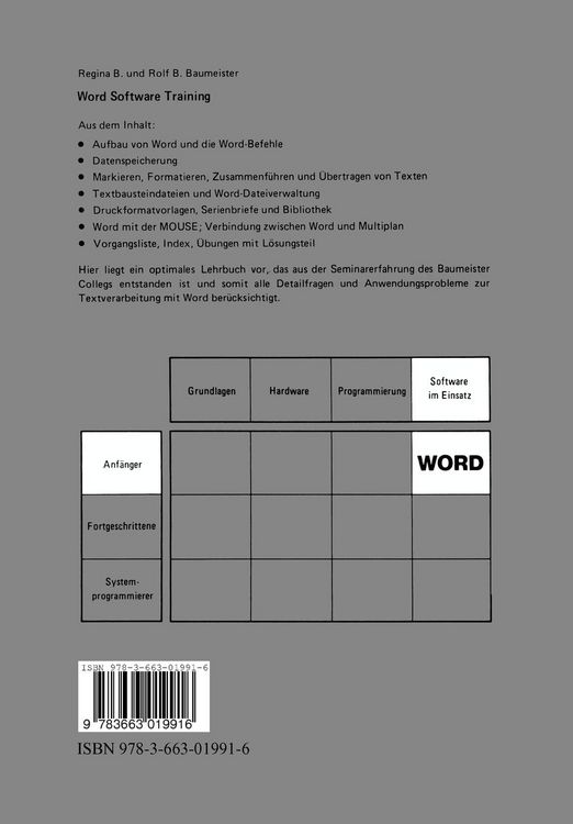 Produktbild: Word Software Training