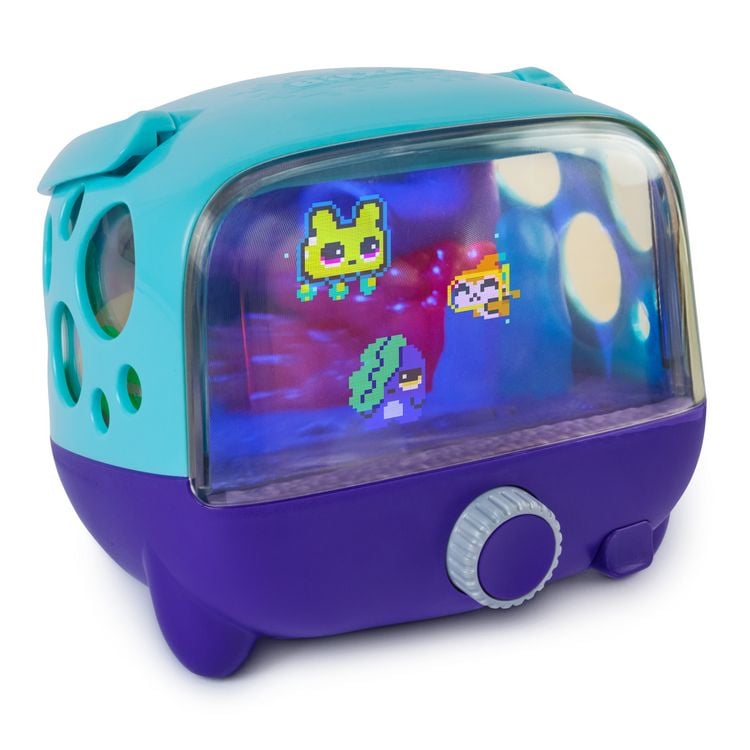 Produktbild: Bitzee Aquarium - interaktives digitales Haustier & 3D-Schreibtisch-Gadget mit Kugeln zum F&uuml;ttern, 30 Tiere sammeln, Geschenk ab 5 Jahren