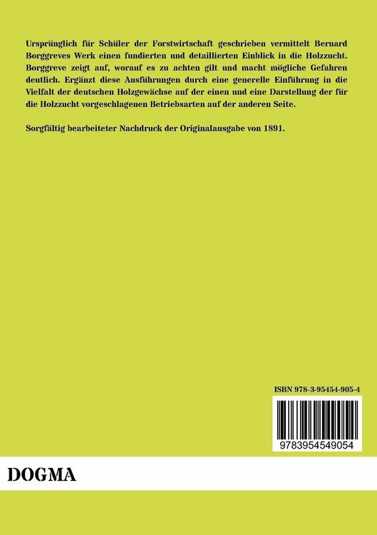 Produktbild: Die Holzzucht