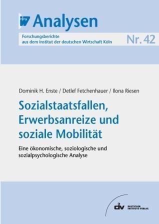 Produktbild: Sozialstaatsfallen, Erwerbsanreize und soziale Mobilit&auml;t