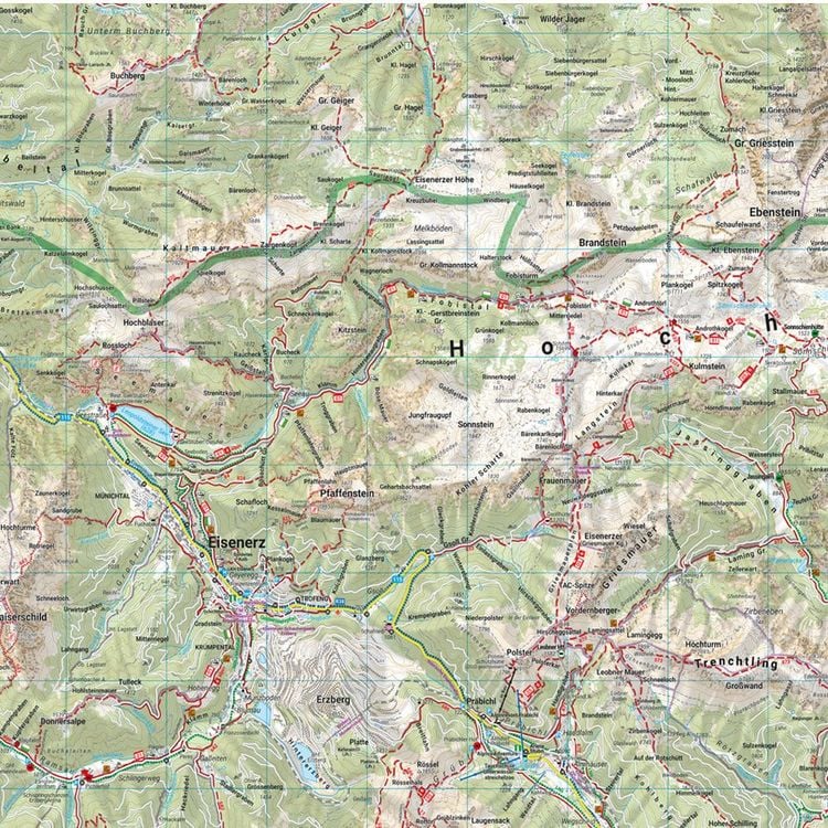 Produktbild: freytag & berndt Wanderkarte WK 0041 Hochschwab, Veitschalpe - Eisenerz - Bruck an der Mur 1:50.000