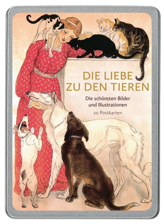 Produktbild: Die Liebe zu den Tieren Postkarten VE 20