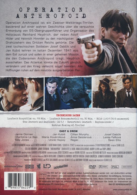 Produktbild: Operation Anthropoid