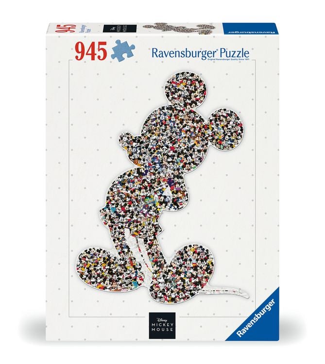 Produktbild: Erwachsenenpuzzle 940 Teile - Disney Micky Maus - Shaped Mickey