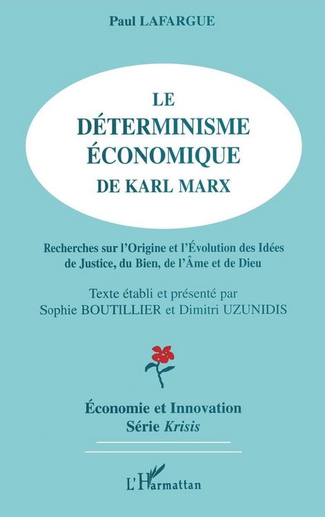 Produktbild: Le d&eacute;terminisme &eacute;conomique de Karl Marx