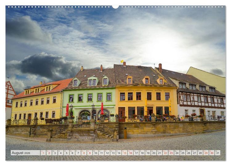 Produktbild: Wurzen Impressionen (hochwertiger Premium Wandkalender 2026 DIN A2 quer), Kunstdruck in Hochglanz
