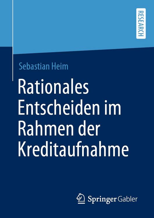 Produktbild: Rationales Entscheiden im Rahmen der Kreditaufnahme