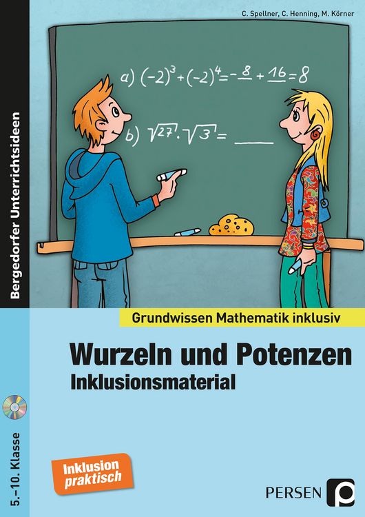 Produktbild: Wurzeln und Potenzen - Inklusionsmaterial