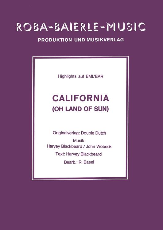 Produktbild: California