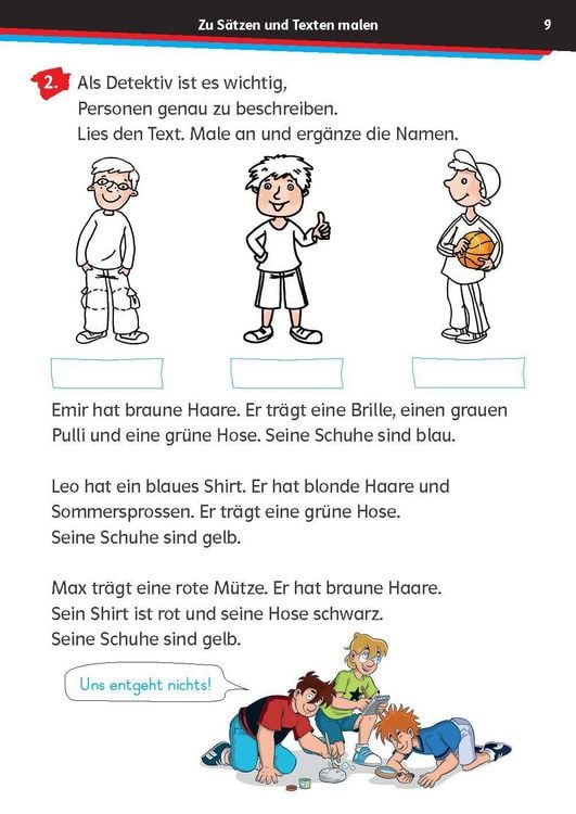 Produktbild: Die drei ??? Kids: Mein &Uuml;bungsheft Deutsch 2. Klasse - Fl&uuml;ssig lesen