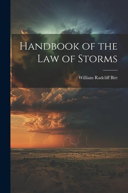 Produktbild: Handbook of the Law of Storms