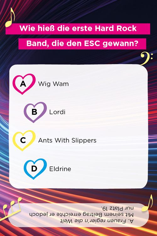 Produktbild: Kartenspiel: Das gro&szlig;e Quiz f&uuml;r ESC-Fans