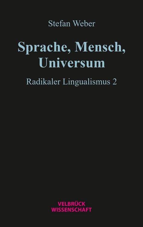 Produktbild: Sprache, Mensch, Universum
