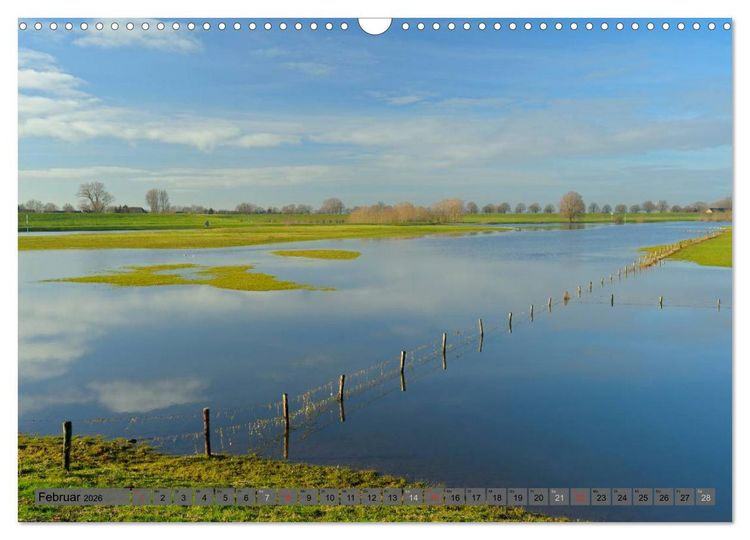 Produktbild: Der Niederrhein im Wandel der Jahreszeiten (Wandkalender 2026 DIN A3 quer), CALVENDO Monatskalender