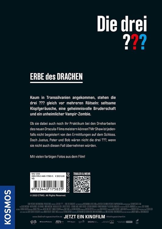 Produktbild: Die drei ??? Erbe des Drachen