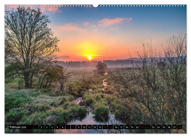 Produktbild: Westerwaldliebe (hochwertiger Premium Wandkalender 2026 DIN A2 quer), Kunstdruck in Hochglanz