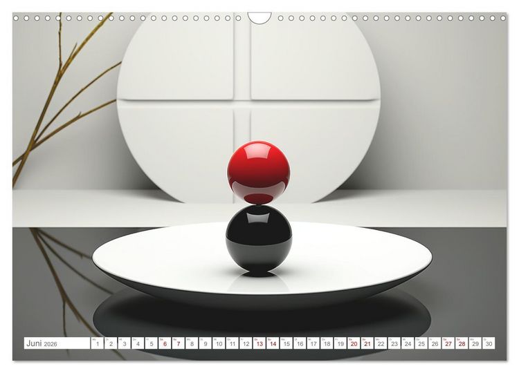Produktbild: Zen (Wandkalender 2026 DIN A3 quer), CALVENDO Monatskalender