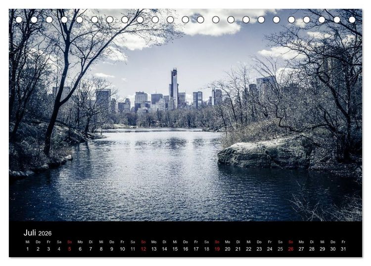 Produktbild: New York (Tischkalender 2026 DIN A5 quer), CALVENDO Monatskalender