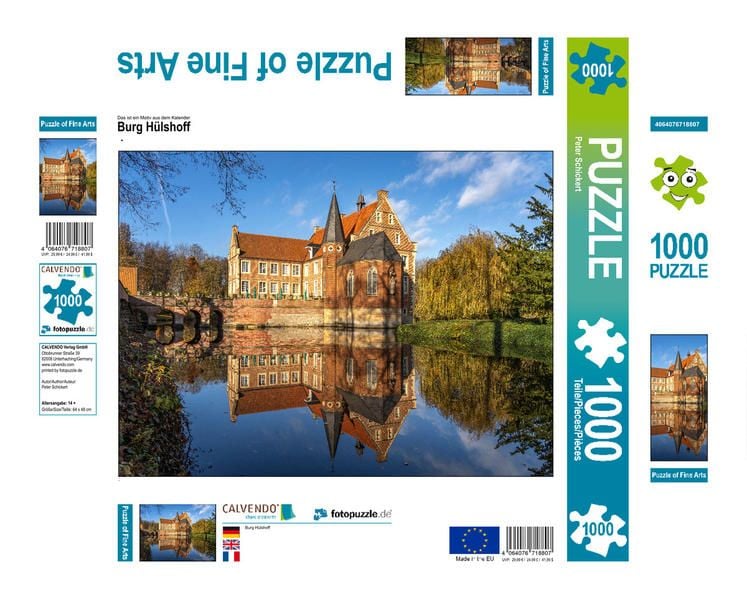 Produktbild: CALVENDO Puzzle Burg H&uuml;lshoff | 1000 Teile Lege-Gr&ouml;&szlig;e 64x48cm Foto-Puzzle f&uuml;r gl&uuml;ckliche Stunden