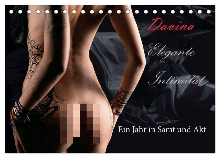 Produktbild: Elegante Intimit&auml;t (Tischkalender 2026 DIN A5 quer), CALVENDO Monatskalender