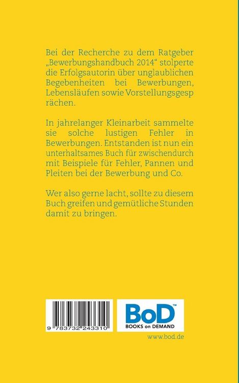 Produktbild: Meine Frau hat gesagt, ich soll mich bewerben...