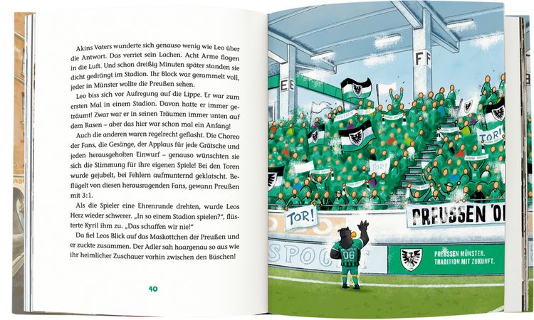 Produktbild: Die Adlerkicker - Fu&szlig;ball-Abenteuer m.Fiffi+Preu&szlig;en M&uuml;nster