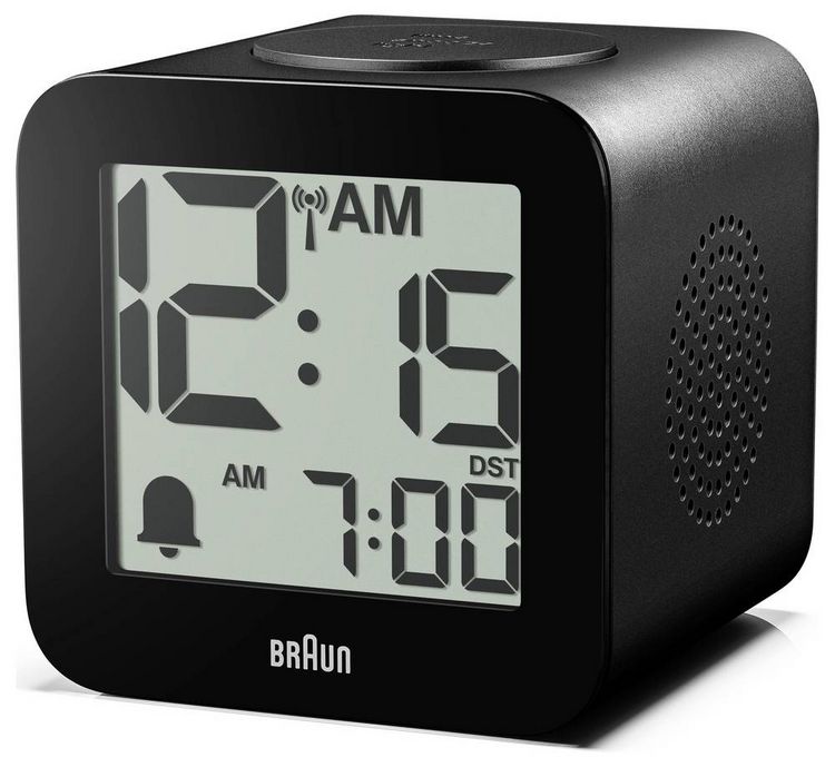 Produktbild: Braun 60077 Wecker Schwarz Gro&szlig;es Display