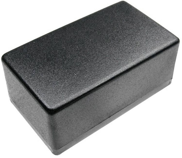 Produktbild: Kemo G082 Universal-Geh&auml;use 120 x 70 x 50 Kunststoff Schwarz 1St.