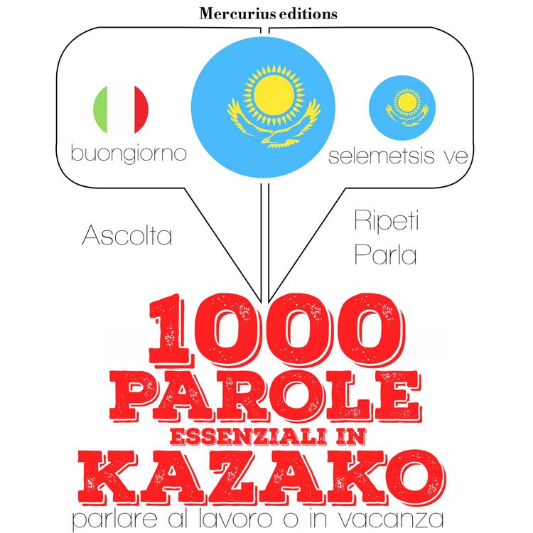 Produktbild: 1000 parole essenziali in kazako