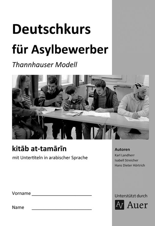 Kitab at-tamarin - Deutschkurs für Asylbewerber