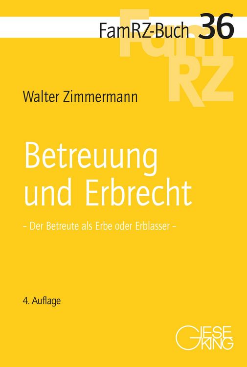 Produktbild: Betreuung und Erbrecht