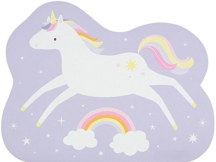 Produktbild: Platzset/Tischset / springendes Einhorn