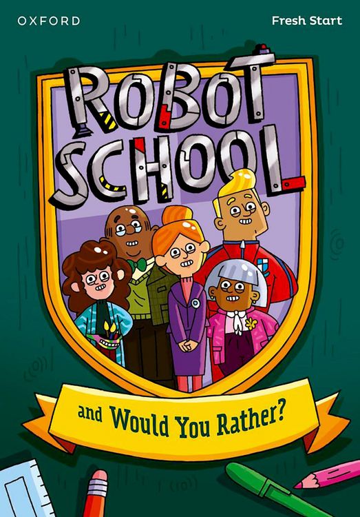 Produktbild: Read Write Inc. Fresh Start Readers: Book 8: Robot School & Would You Rather?