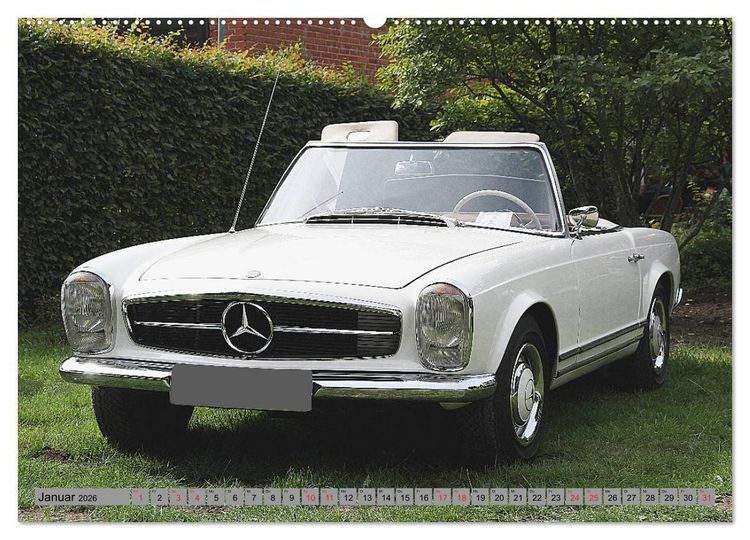 Produktbild: Oben ohne Oldtimer (hochwertiger Premium Wandkalender 2026 DIN A2 quer), Kunstdruck in Hochglanz