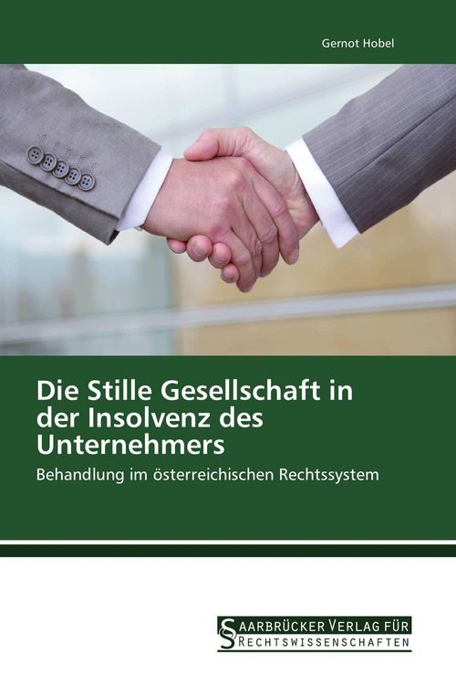 Produktbild: Die Stille Gesellschaft in der Insolvenz des Unternehmers