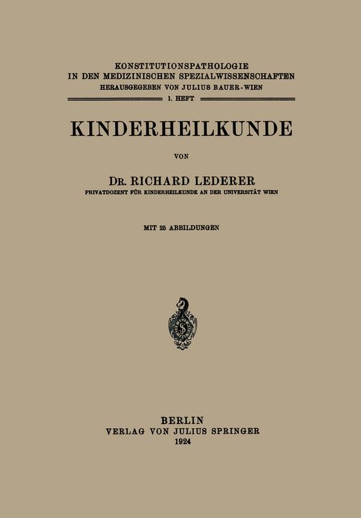 Produktbild: Kinderheilkunde