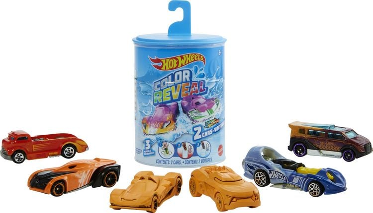 Produktbild: Hot Wheels Color Reveal Die-Cast 2er-Pack, Farbwechsel, Spielzeugauto