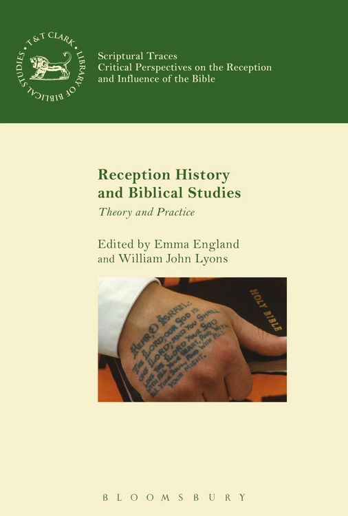 Produktbild: Reception History and Biblical Studies