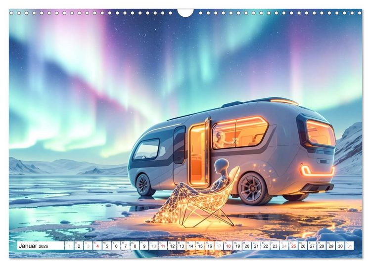 Produktbild: Sternen Nomaden (Wandkalender 2026 DIN A3 quer), CALVENDO Monatskalender